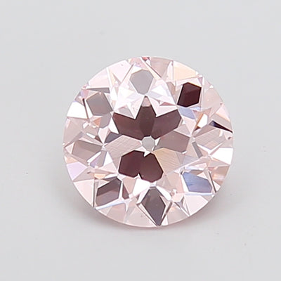 1.91 carat fancy pink old european lab grown diamond VS1 clarity