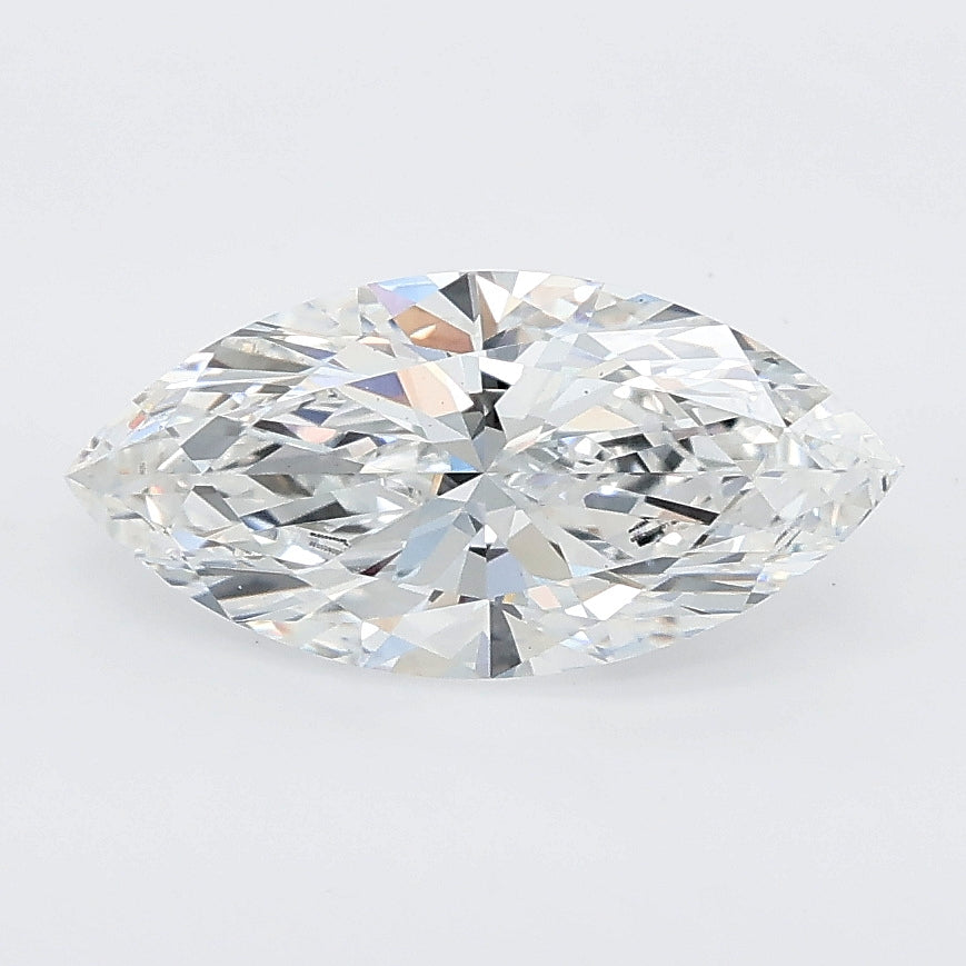 1.59 carat marquise lab grown diamond D color VS1 clarity