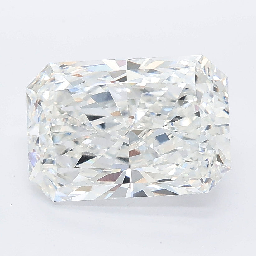 3.07 carat radiant lab grown diamond E color VS1 clarity