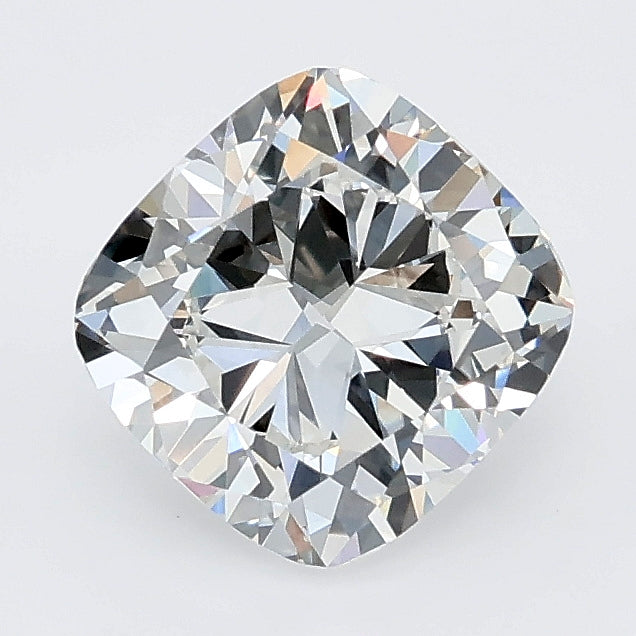1.76 carat cushion lab grown diamond E color VVS2 clarity