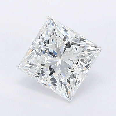 1.02 carat princess lab grown diamond D color VS1 clarity