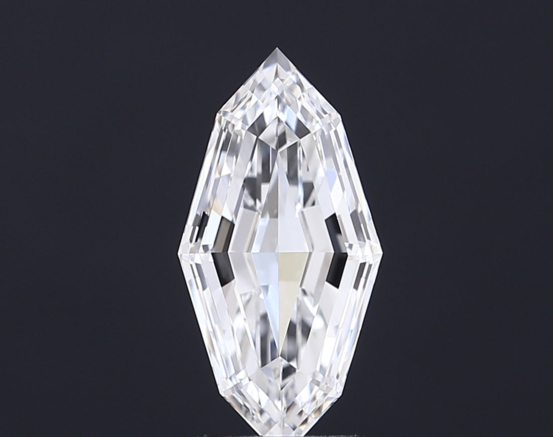 3.00 carat marquise lab grown diamond E color VVS2 clarity