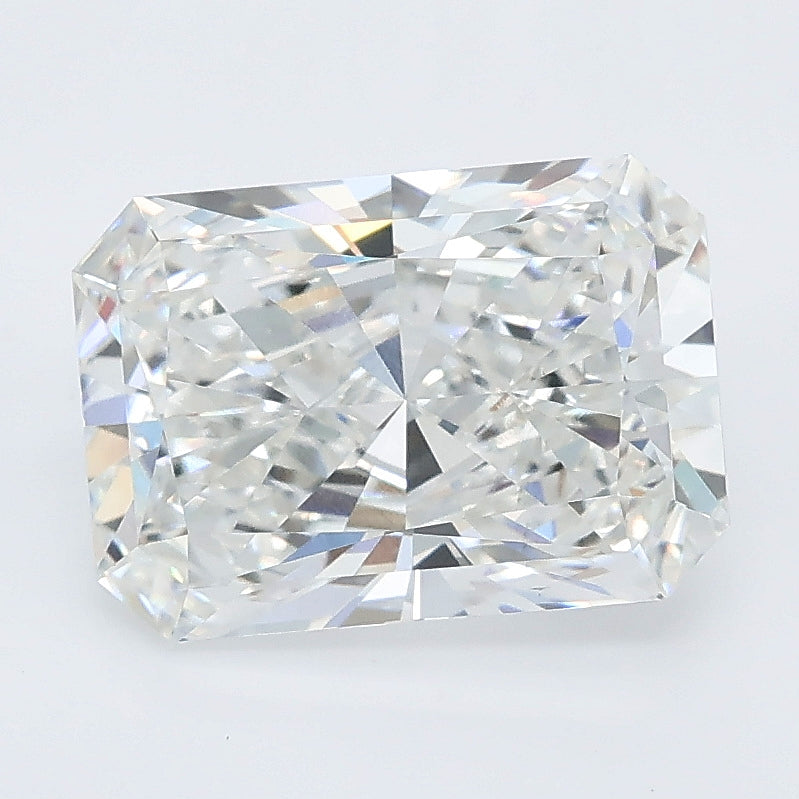 3.06 carat radiant lab grown diamond E color VS1 clarity