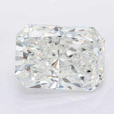6.02 carat radiant lab grown diamond F color VVS2 clarity