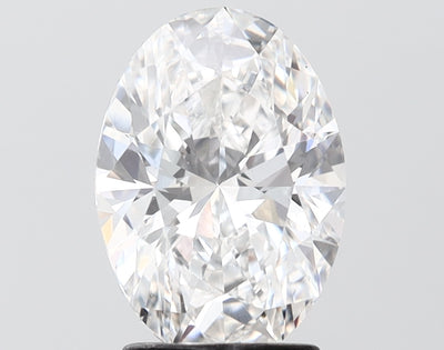 2.51 carat oval lab grown diamond E color VS1 clarity