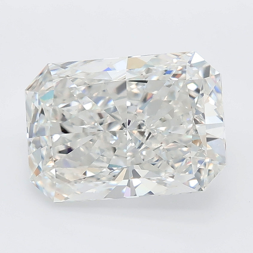3.58 carat radiant lab grown diamond E color VS1 clarity