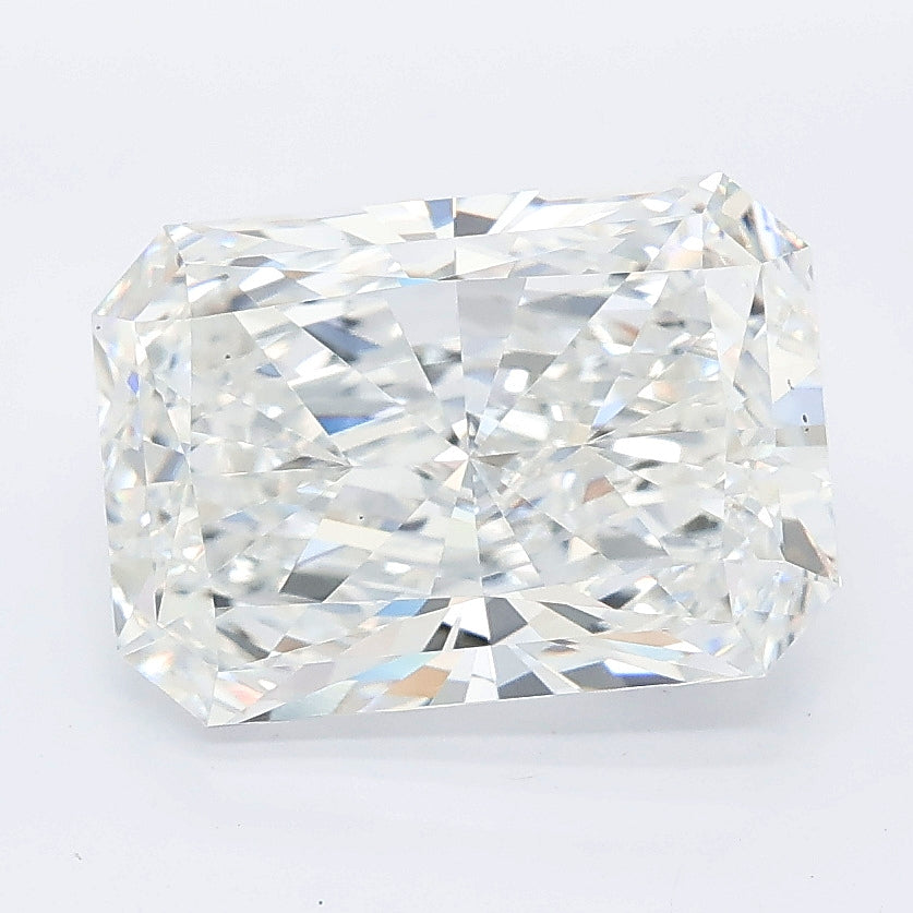 3.50 carat radiant lab grown diamond E color VS1 clarity