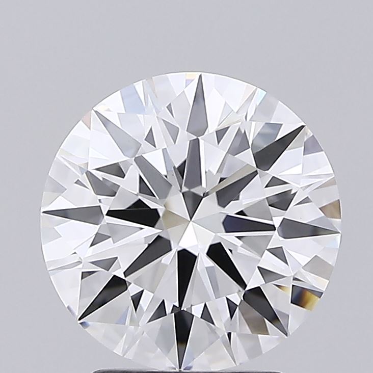 2.89 carat round lab grown diamond E color VS1 clarity