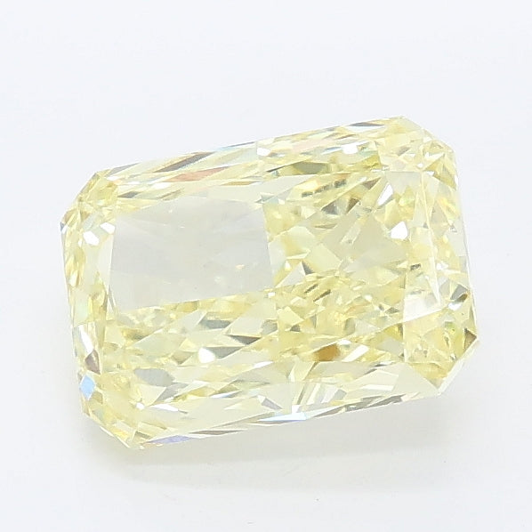 1.44 carat fancy intense yellow radiant lab grown diamond VS1 clarity