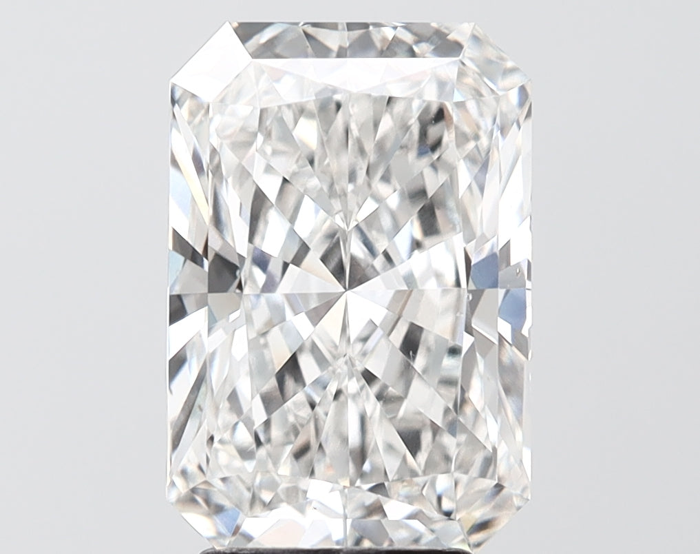 4.02 carat radiant lab grown diamond F color VS1 clarity