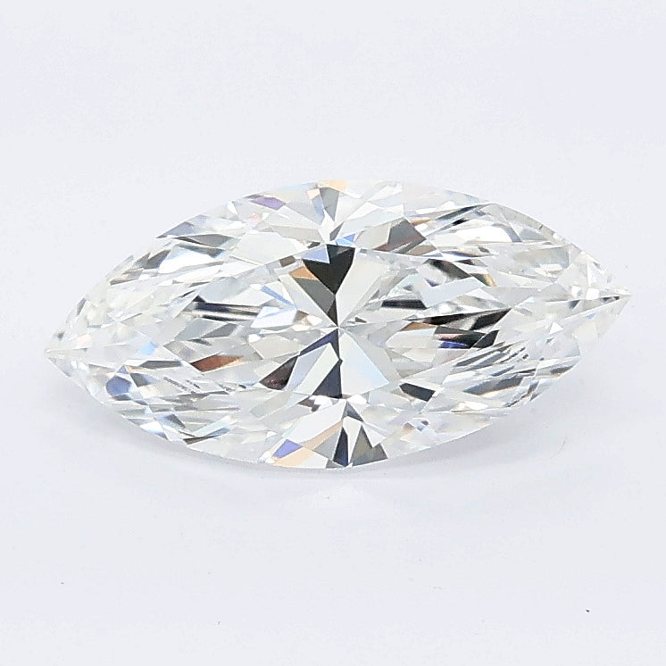 1.08 carat marquise lab grown diamond E color VVS2 clarity