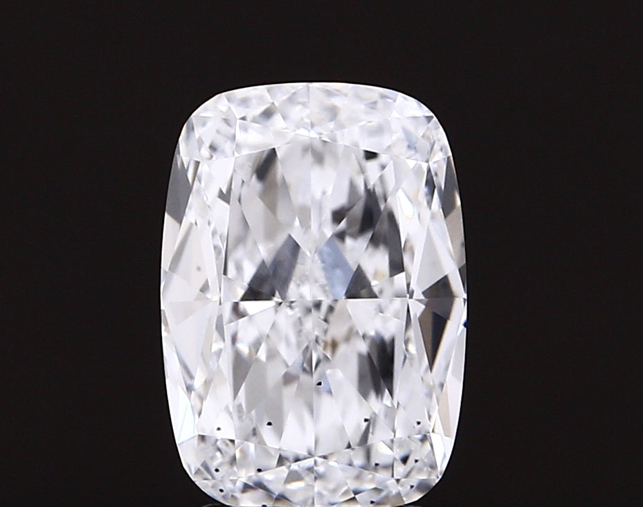 3.07 carat cushion lab grown diamond D color VS2 clarity