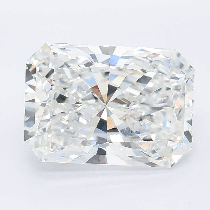 3.09 carat radiant lab grown diamond E color VS1 clarity