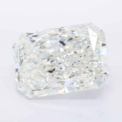14.01 carat radiant lab grown diamond F color VVS2 clarity