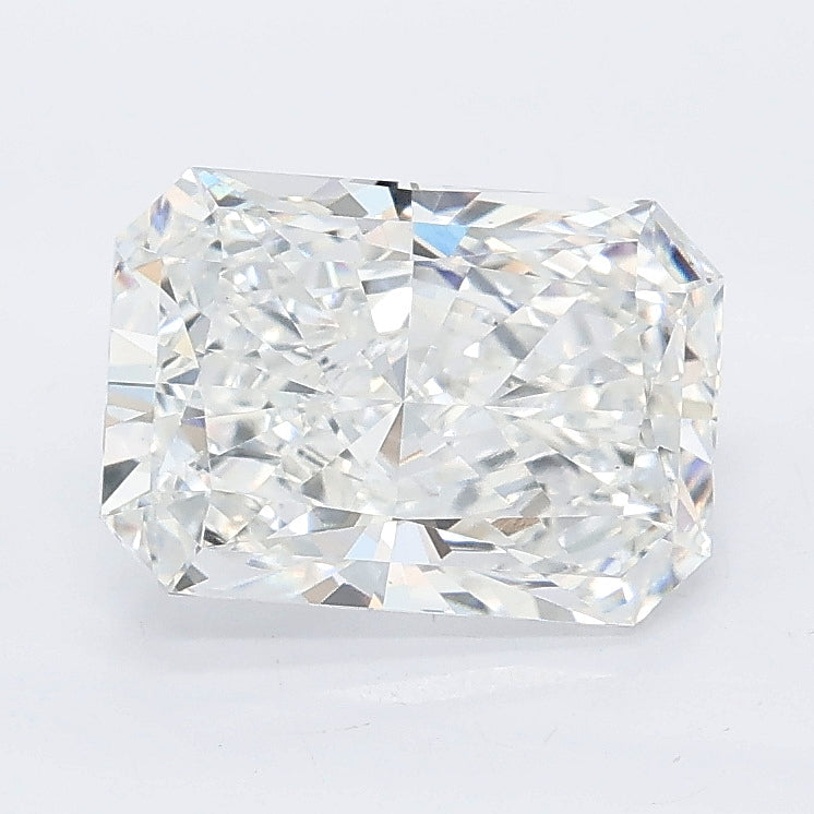 2.09 carat radiant lab grown diamond E color VS1 clarity
