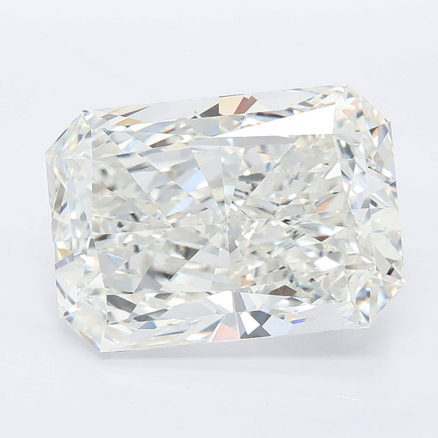 6.10 carat radiant lab grown diamond F color VS1 clarity