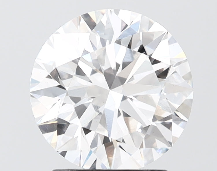 2.23 carat round lab grown diamond F color VS1 clarity