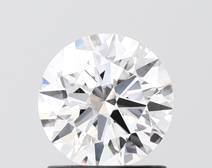1.12 carat round lab grown diamond D color VVS2 clarity