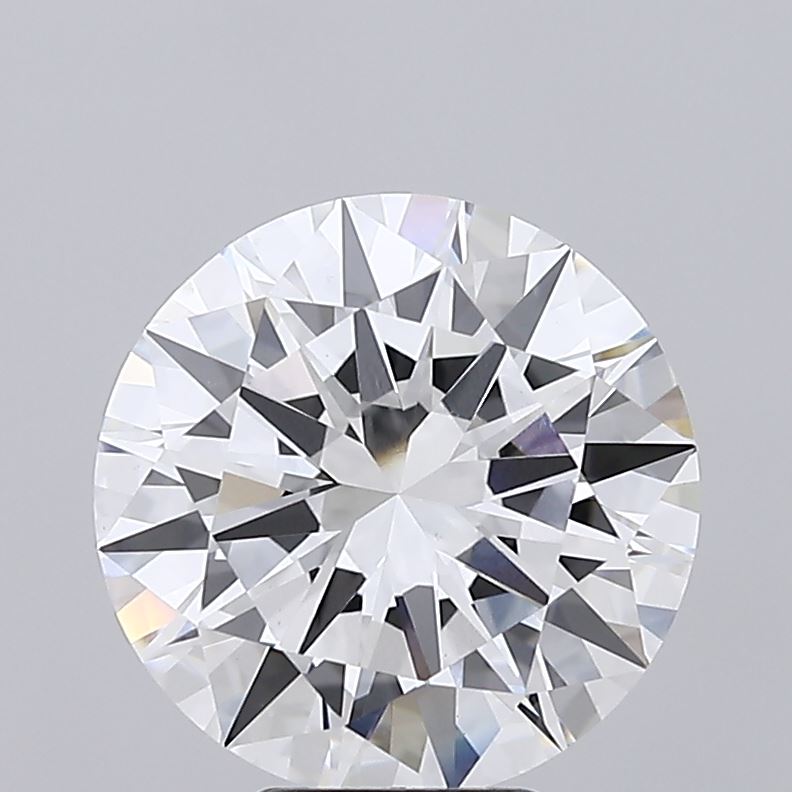 7.00 carat round lab grown diamond E color VS2 clarity