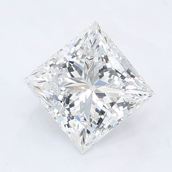 1.10 carat princess lab grown diamond E color VVS2 clarity