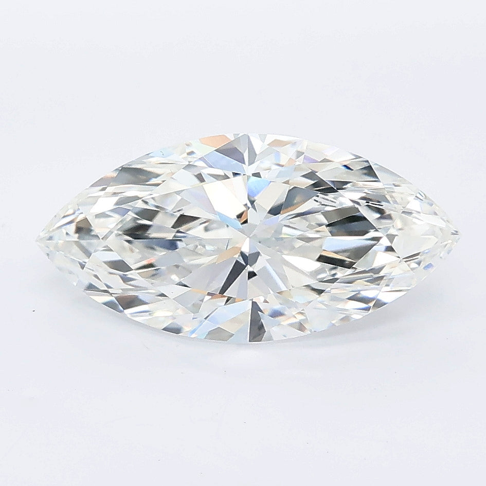 2.21 carat marquise lab grown diamond E color VS1 clarity