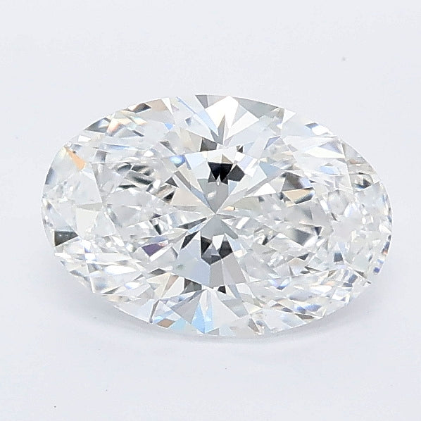 1.01 carat oval lab grown diamond D color VS1 clarity