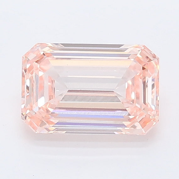 1.02 carat fancy intense pink emerald lab grown diamond VS1 clarity