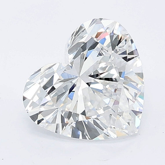 1.09 carat heart lab grown diamond D color VVS1 clarity