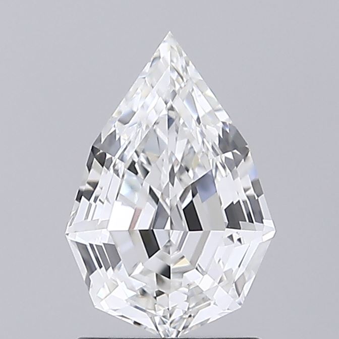 1.40 carat pear lab grown diamond F color VVS2 clarity