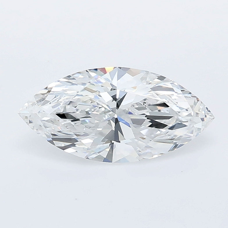 1.09 carat marquise lab grown diamond E color VVS2 clarity