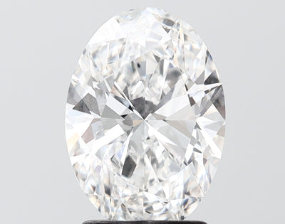 2.26 carat oval lab grown diamond E color VS1 clarity