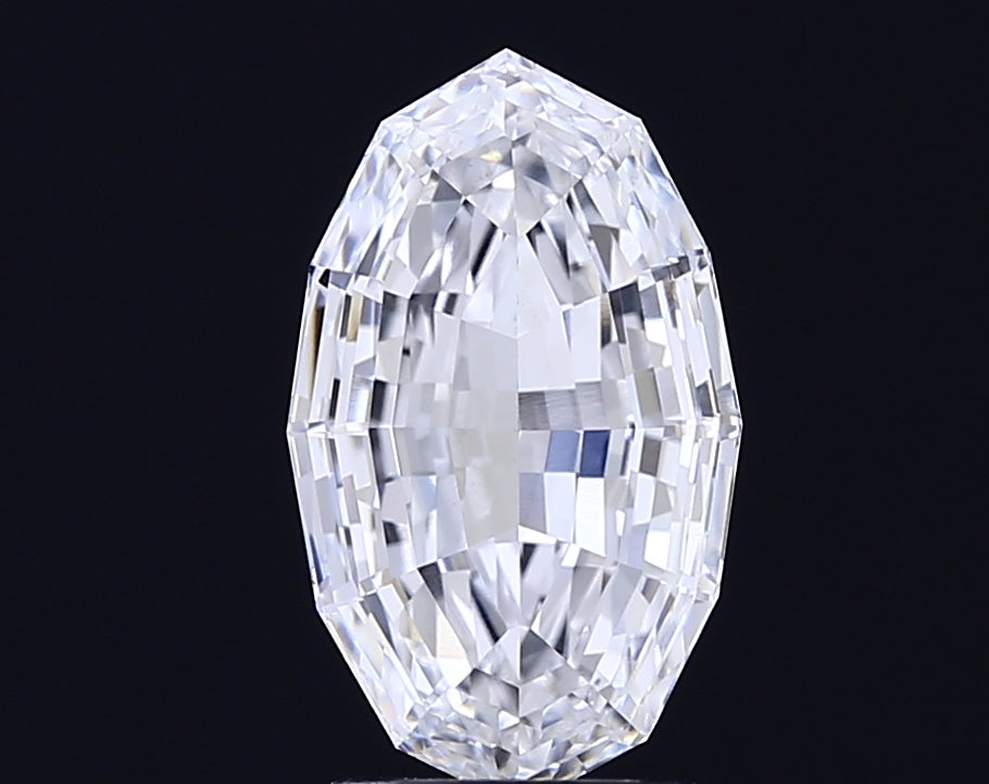3.01 carat marquise lab grown diamond D color VS1 clarity