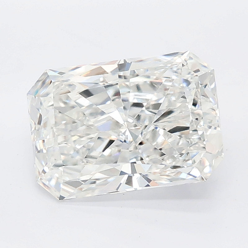 2.60 carat radiant lab grown diamond E color VS1 clarity