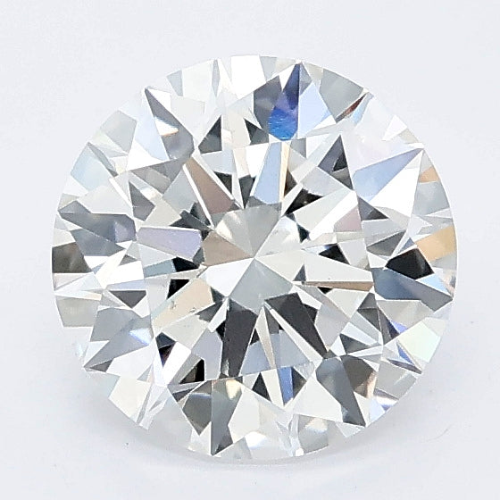 1.56 carat round lab grown diamond D color VS1 clarity
