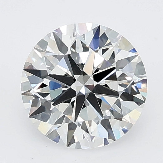 1.07 carat round lab grown diamond D color VS1 clarity