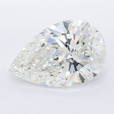 9.00 carat pear lab grown diamond F color VS1 clarity