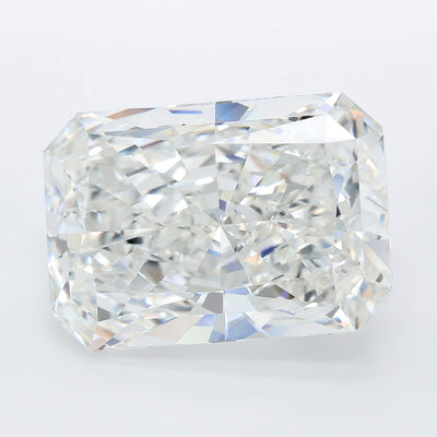 15.08 carat radiant lab grown diamond F color VVS2 clarity