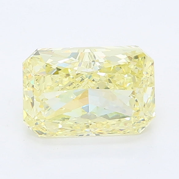 1.17 carat fancy intense yellow radiant lab grown diamond VS1 clarity