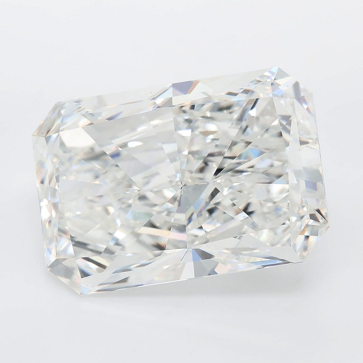 16.00 carat radiant lab grown diamond F color VVS2 clarity