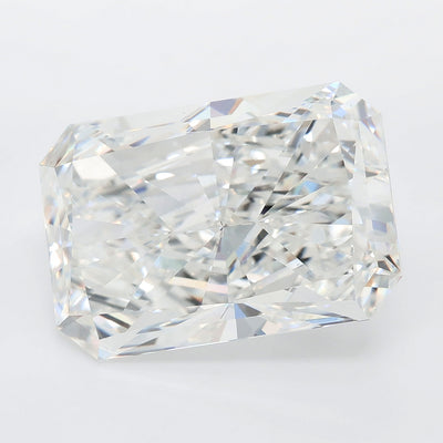 16.00 carat radiant lab grown diamond F color VVS2 clarity