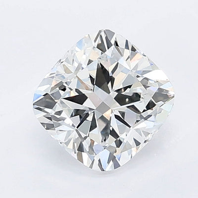 1.06 carat cushion lab grown diamond E color VS1 clarity