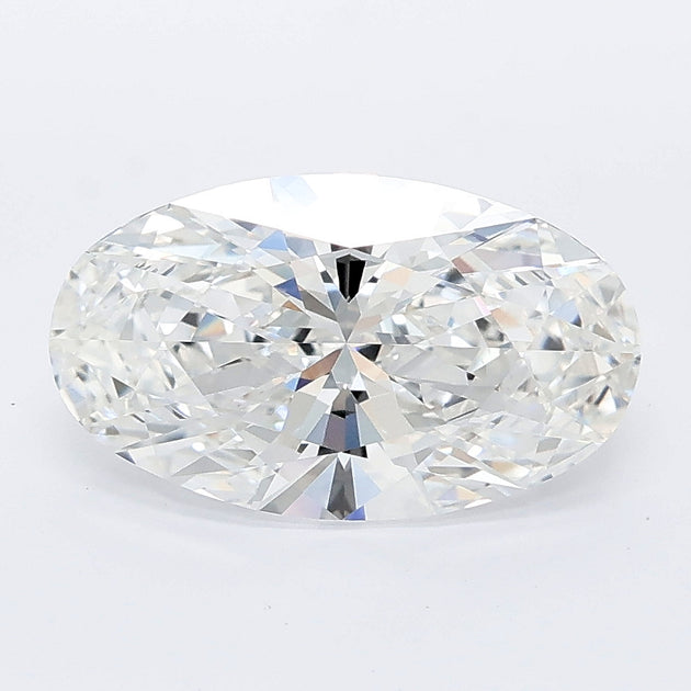 2.28 carat moval lab grown diamond E color VVS2 clarity