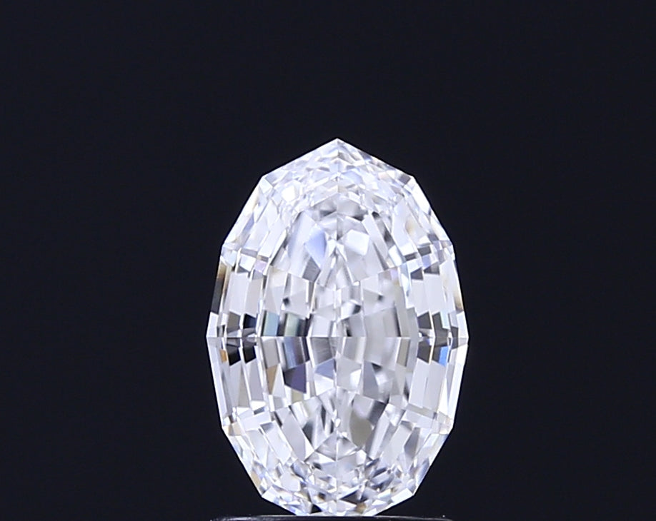 2.18 carat oval lab grown diamond D color VVS1 clarity