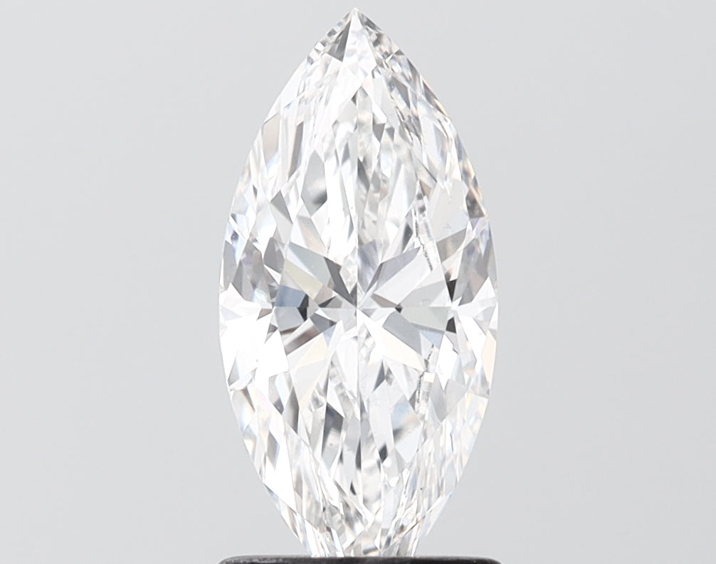 1.48 carat marquise lab grown diamond E color VVS2 clarity