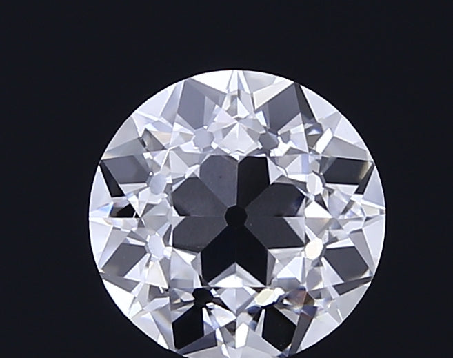 2.01 carat old european lab grown diamond D color VVS2 clarity