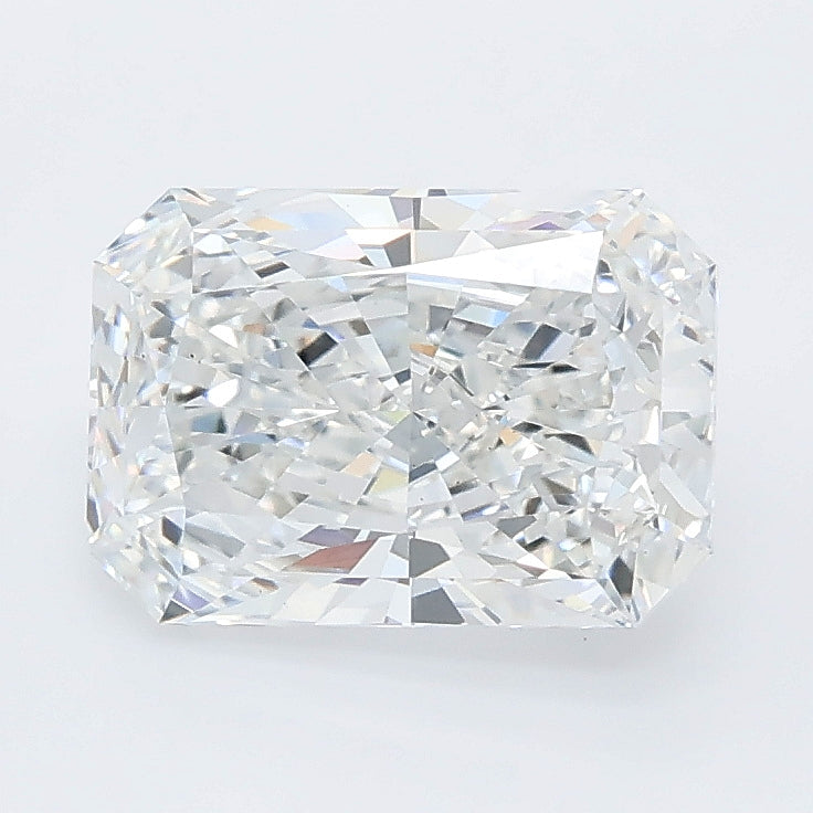 2.10 carat radiant lab grown diamond E color VS1 clarity