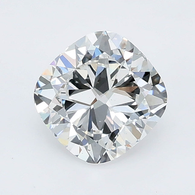 1.28 carat cushion lab grown diamond E color VS1 clarity