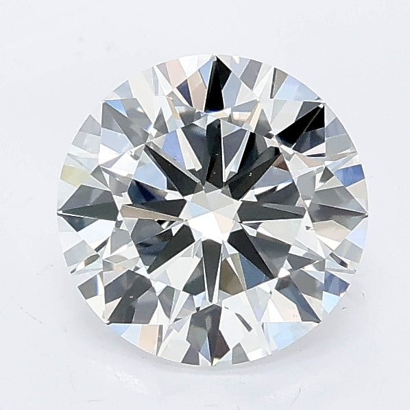 1.50 carat round lab grown diamond E color VS1 clarity