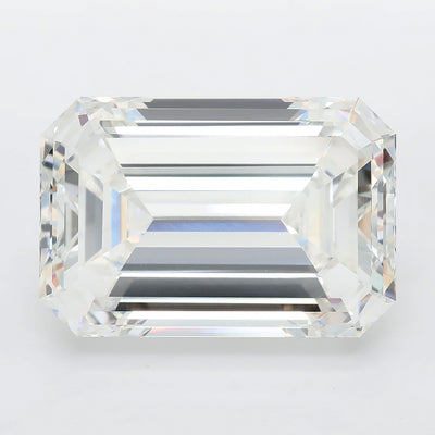 18.01 carat emerald lab grown diamond G color VVS2 clarity