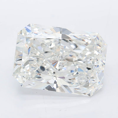 6.27 carat radiant lab grown diamond E color VVS2 clarity